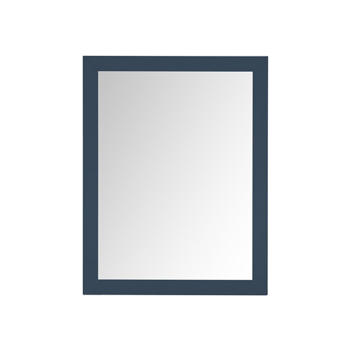 Lexora Castor 28 in W x 36 in H Blue Mirror