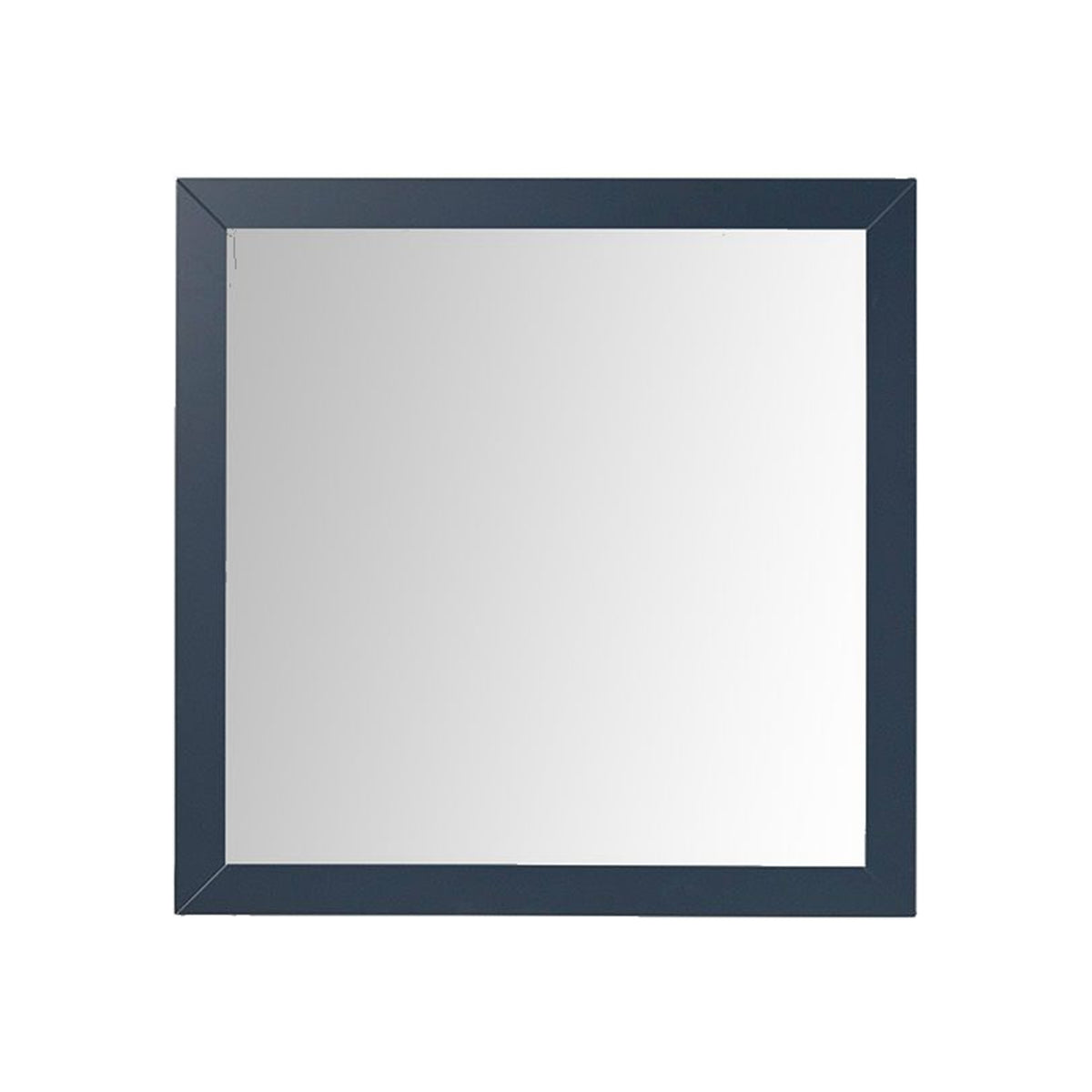 Lexora Castor 36 in W x 36 in H Blue Mirror