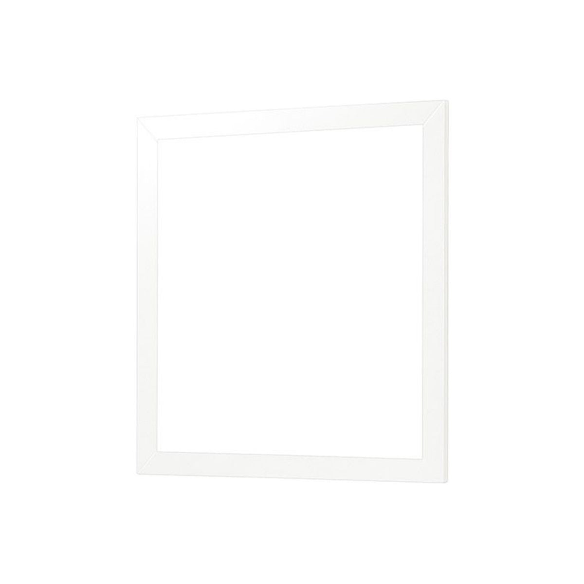 Lexora Castor 36 in W x 36 in H White Mirror