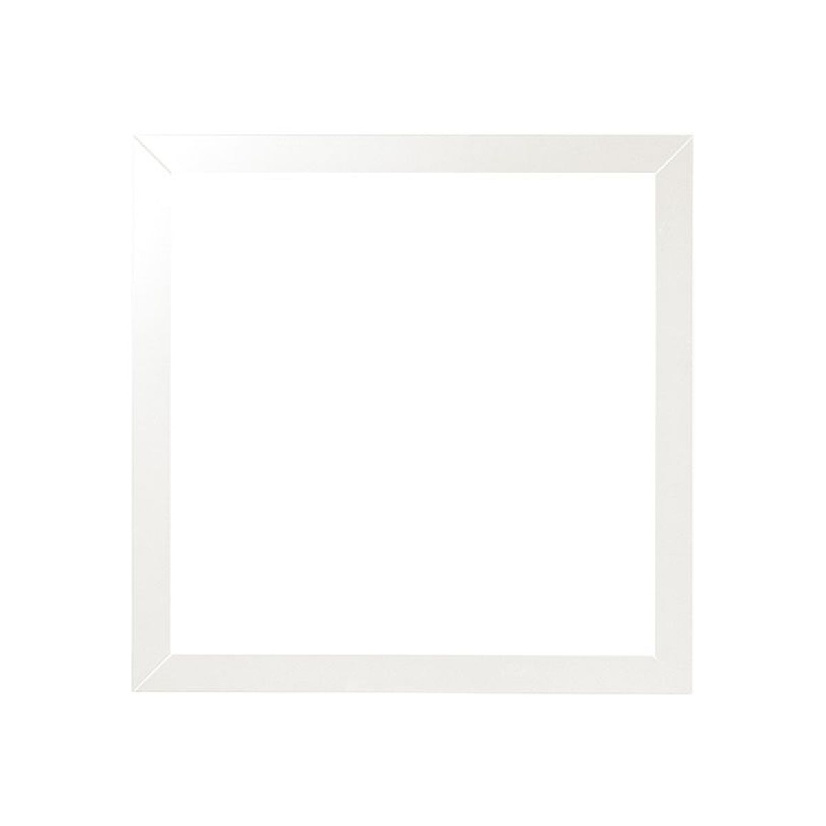 Lexora Castor 36 in W x 36 in H White Mirror