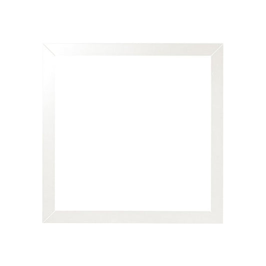 Lexora Castor 36 in W x 36 in H White Mirror