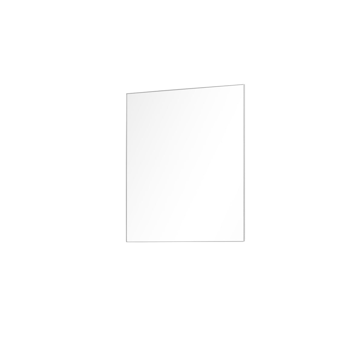 Lexora Abbey 36 in W x 36 in H Brushed Nickel Mirror