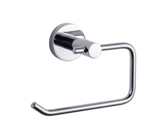 Lexora Bagno Nera Stainless Steel Toilet Paper Holder in Chrome