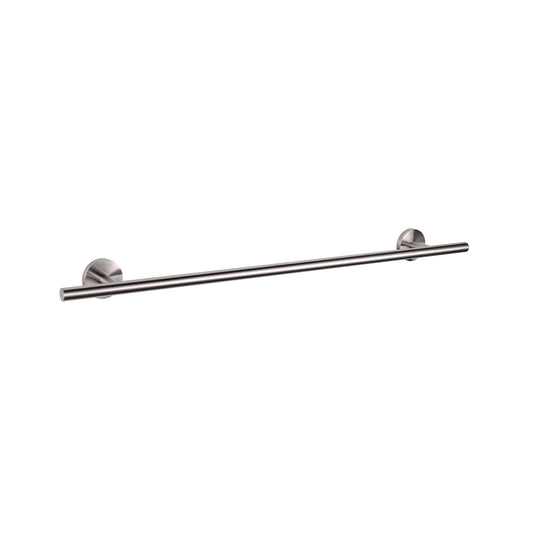 Lexora Bagno Nera Stainless Steel 30 in. Towel Bar in Satin Nickel