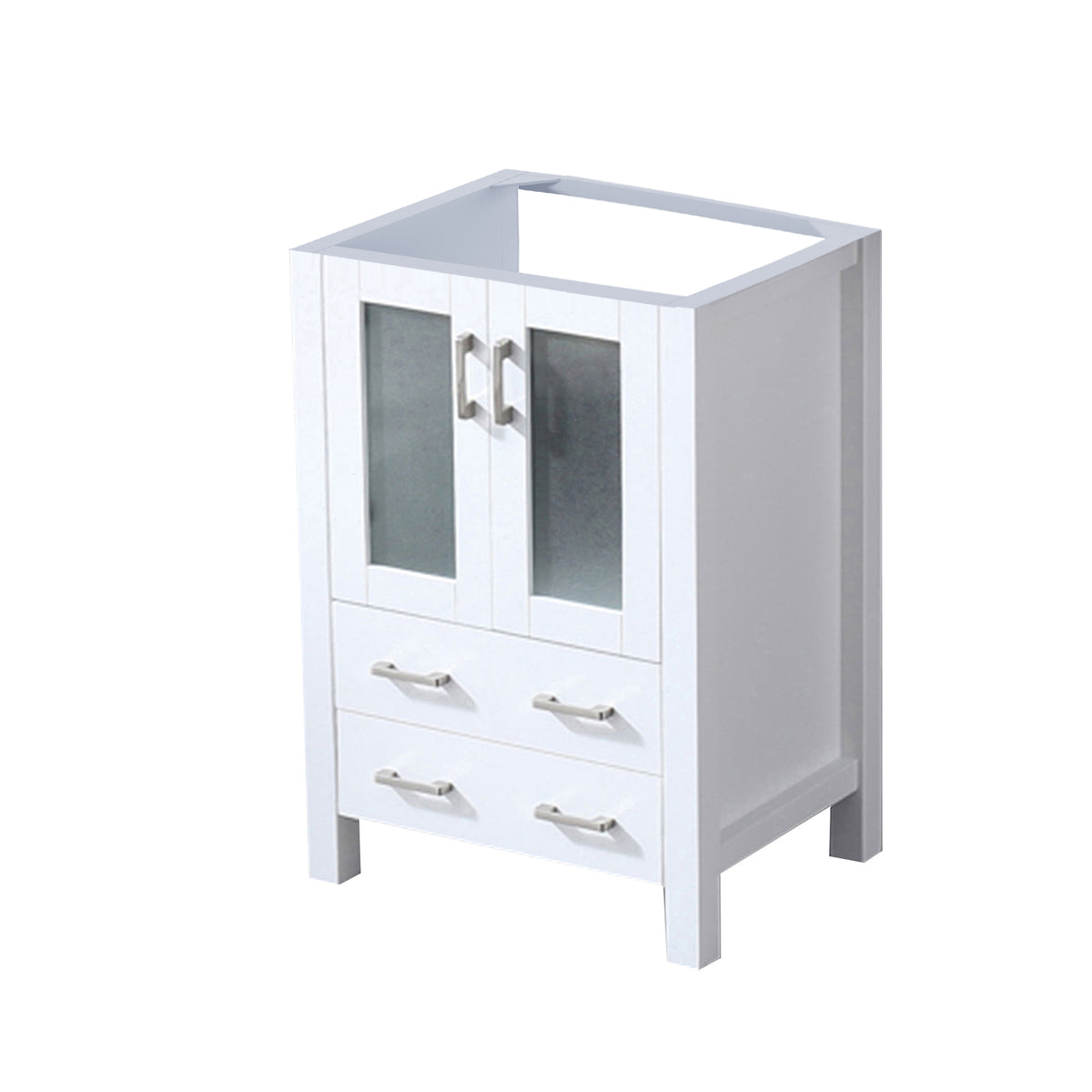 Lexora Volez 24 in. White Single Sink Bath Vanity