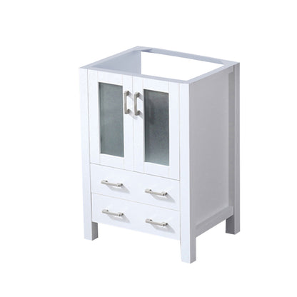 Lexora Volez 24 in. White Single Sink Bath Vanity