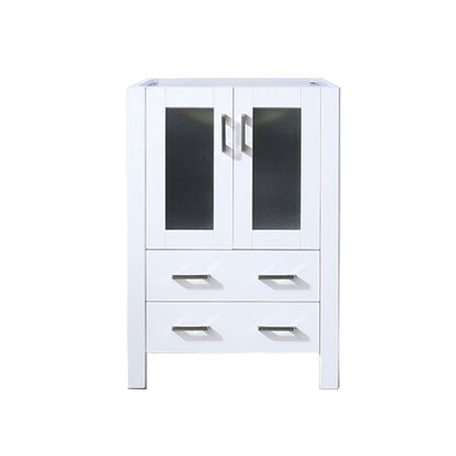 Lexora Volez 24 in. White Single Sink Bath Vanity