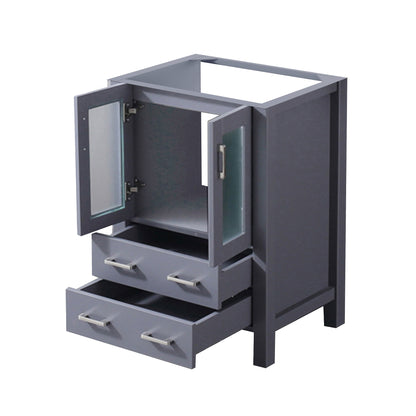 Lexora Volez 24 in. Dark Grey Single Sink Bath Vanity