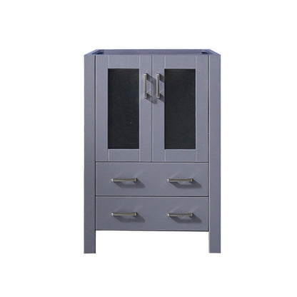 Lexora Volez 24 in. Dark Grey Single Sink Bath Vanity