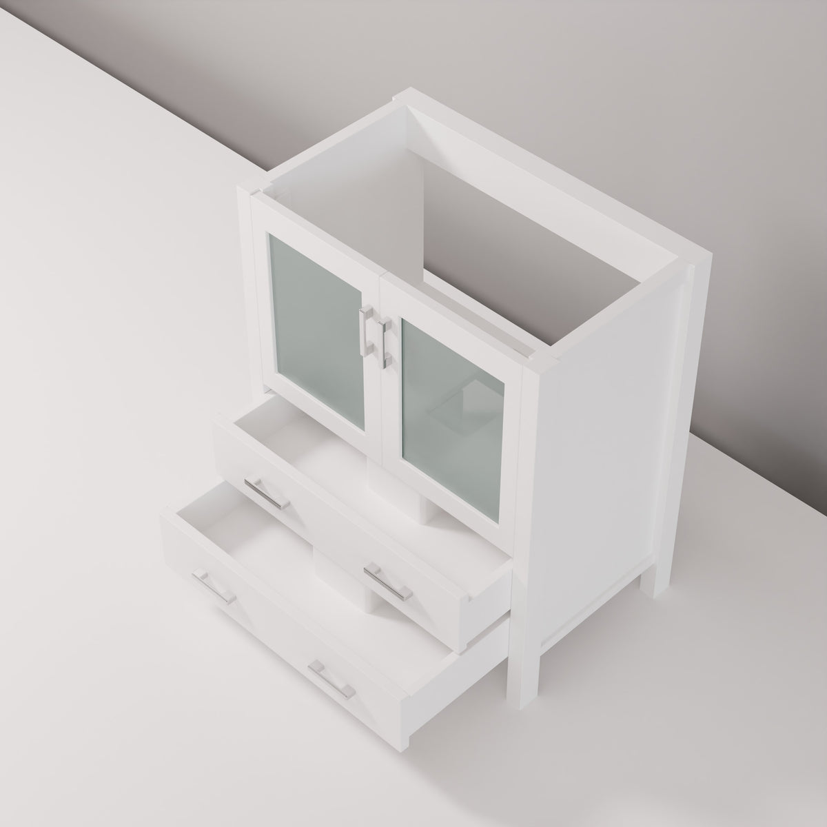 Lexora Volez 30 in. White Single Sink Bath Vanity