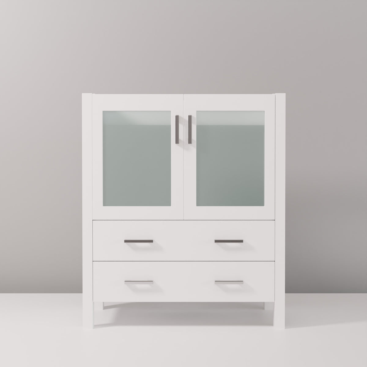 Lexora Volez 30 in. White Single Sink Bath Vanity