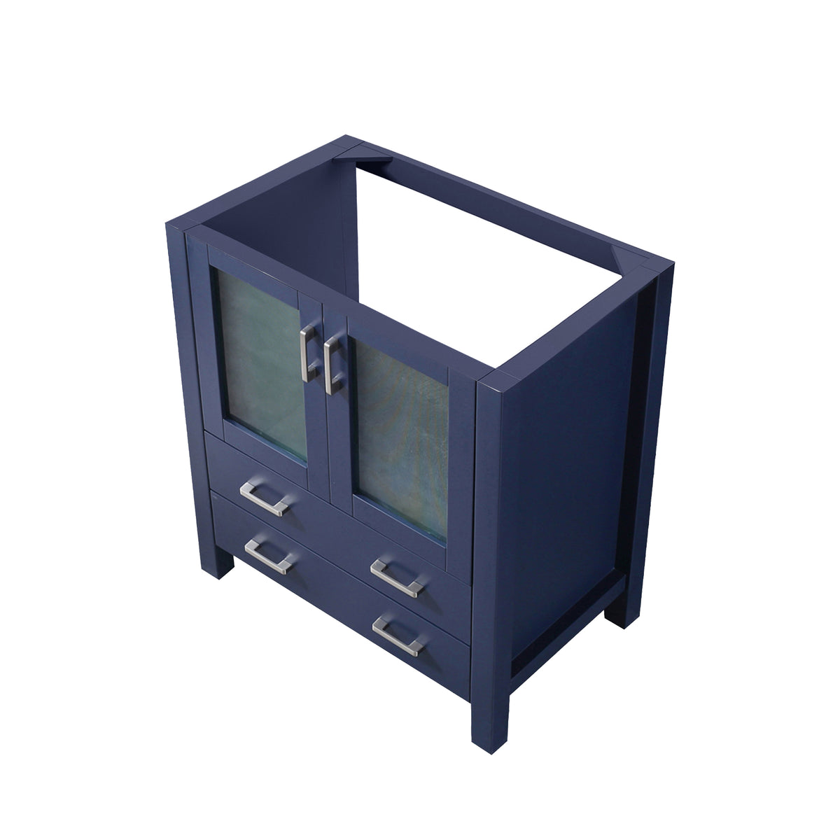 Lexora Volez 30 in. Navy Blue Single Sink Bath Vanity