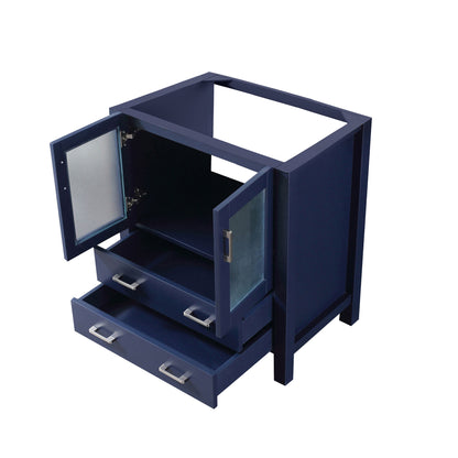 Lexora Volez 30 in. Navy Blue Single Sink Bath Vanity
