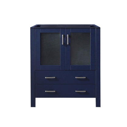 Lexora Volez 30 in. Navy Blue Single Sink Bath Vanity