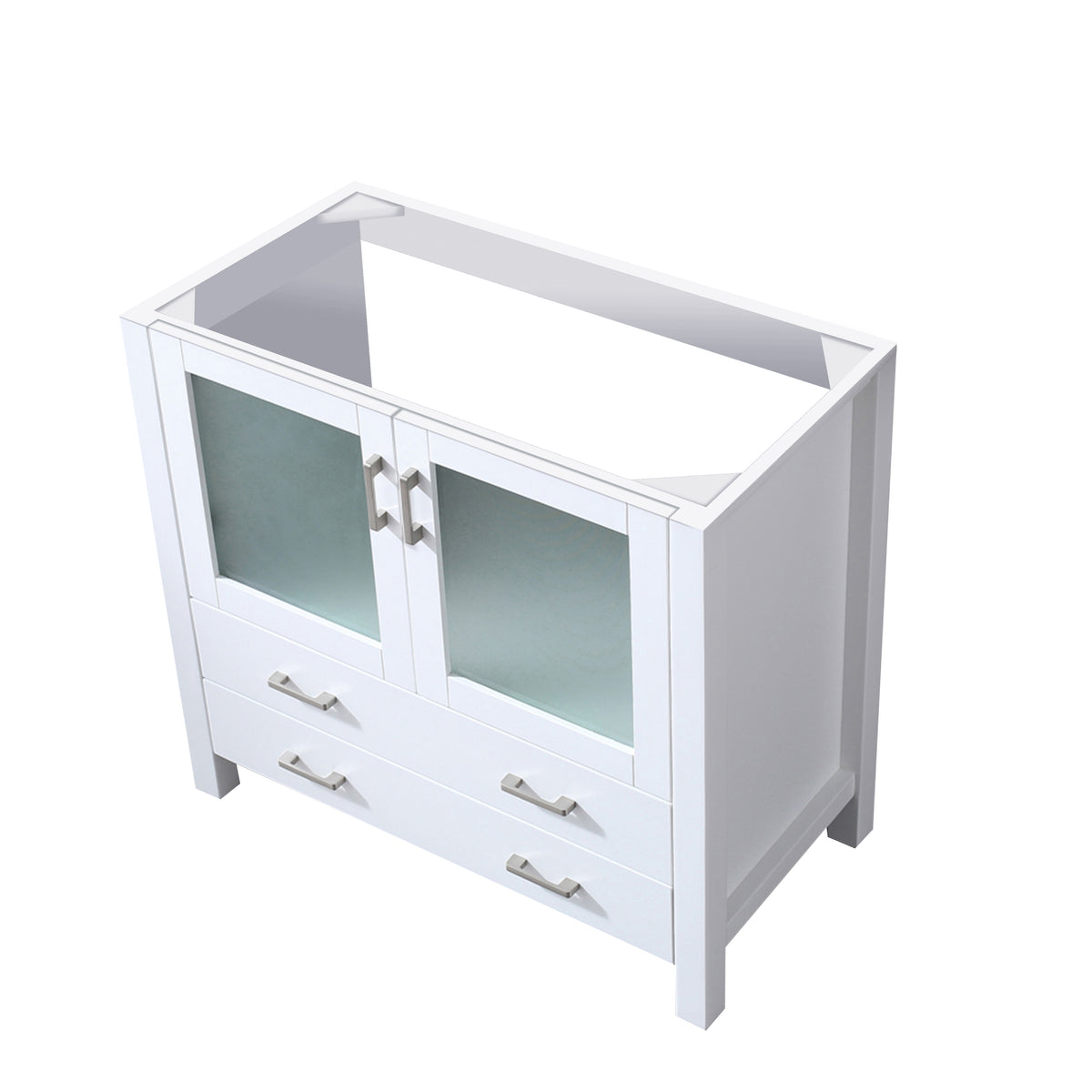 Lexora Volez 36 in. White Single Sink Bath Vanity