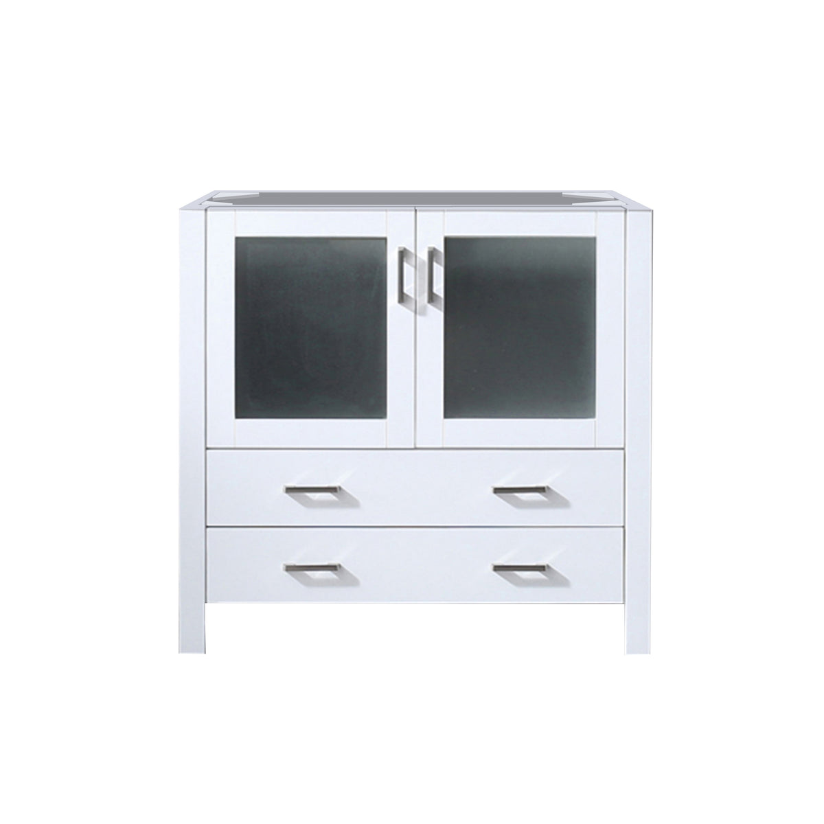 Lexora Volez 36 in. White Single Sink Bath Vanity