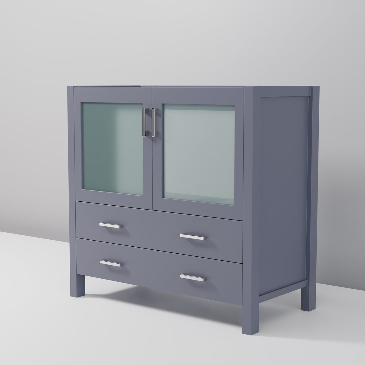 Lexora Volez 36 in. Dark Grey Single Sink Bath Vanity