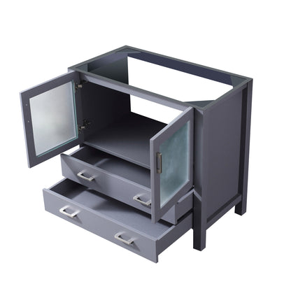 Lexora Volez 36 in. Dark Grey Single Sink Bath Vanity