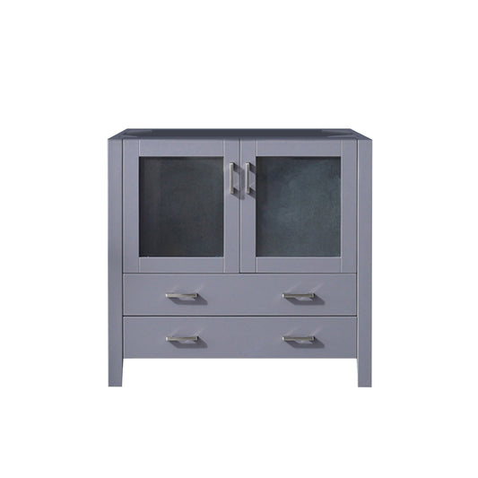 Lexora Volez 36 in. Dark Grey Single Sink Bath Vanity