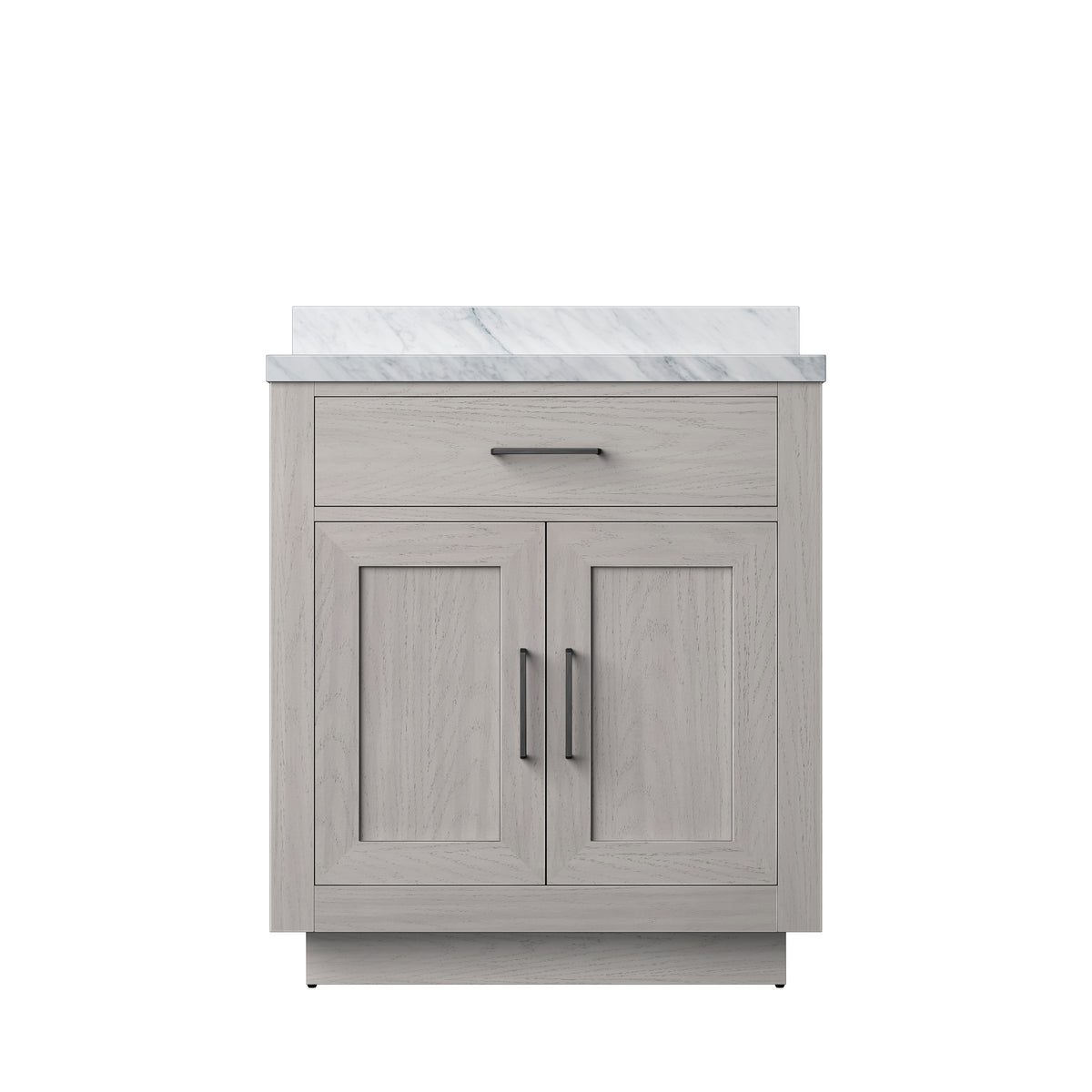 Lexora Abbey 30 in. White Oak Single Sink Bath Vanity