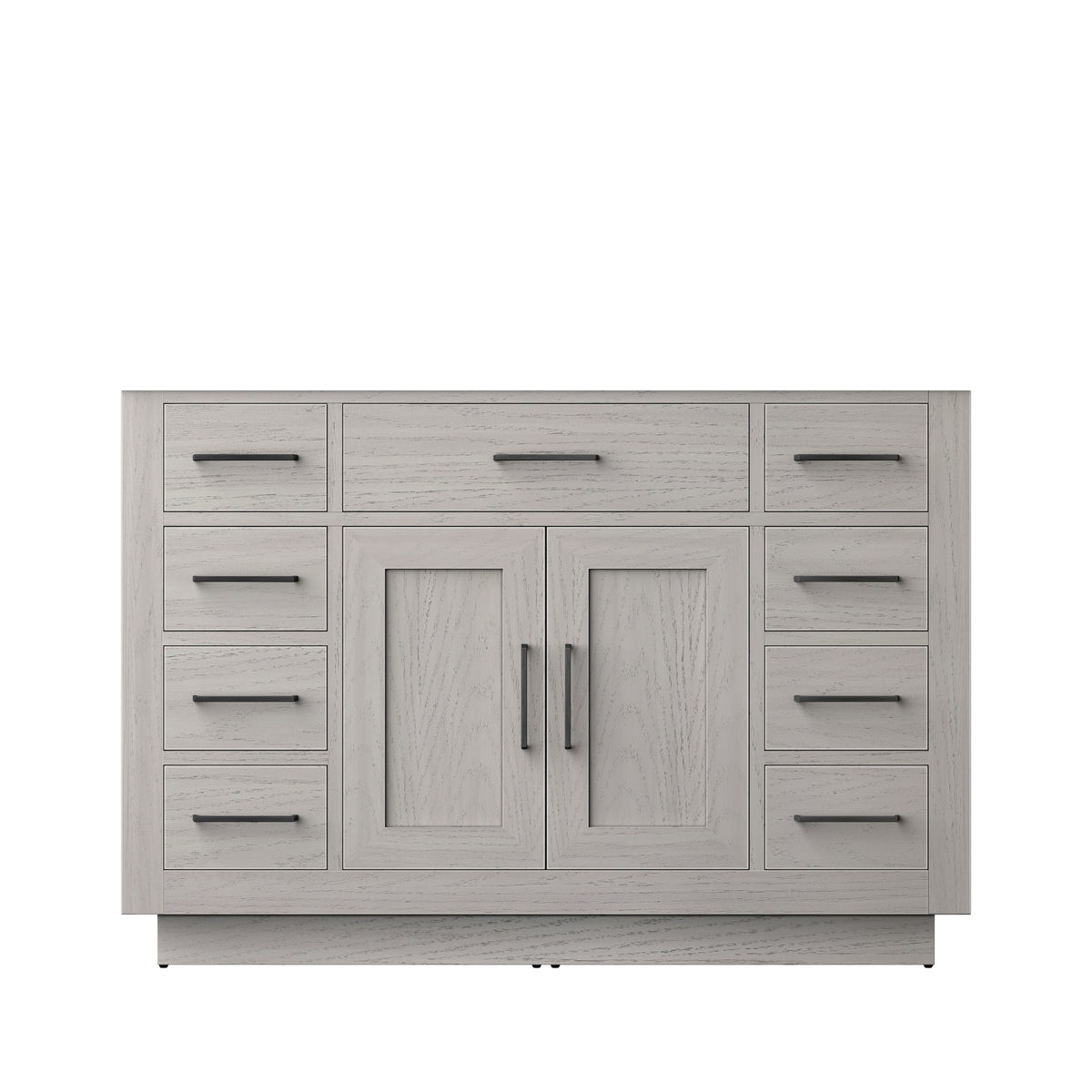 Lexora Abbey 48 in. White Oak Single Sink Bath Vanity