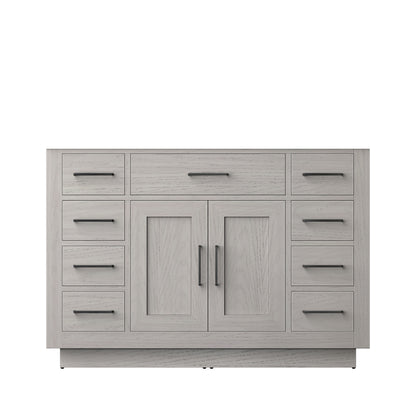 Lexora Abbey 48 in. White Oak Single Sink Bath Vanity