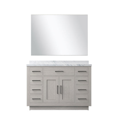 Lexora Abbey 48 in. White Oak Single Sink Bath Vanity