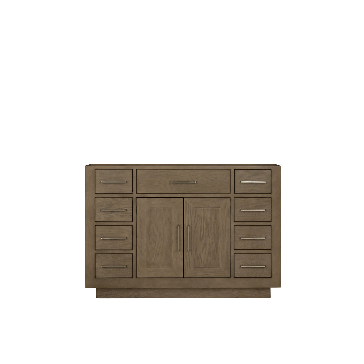Lexora Abbey 48 in. Grey Oak Single Sink Bath Vanity