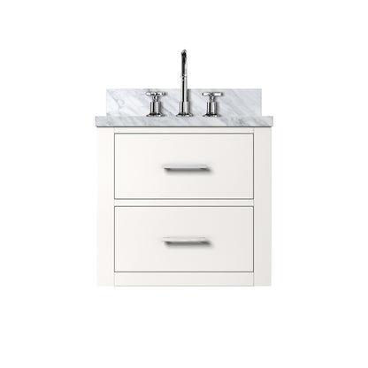 Lexora Castor 20 in. White Single Sink Bath Vanity