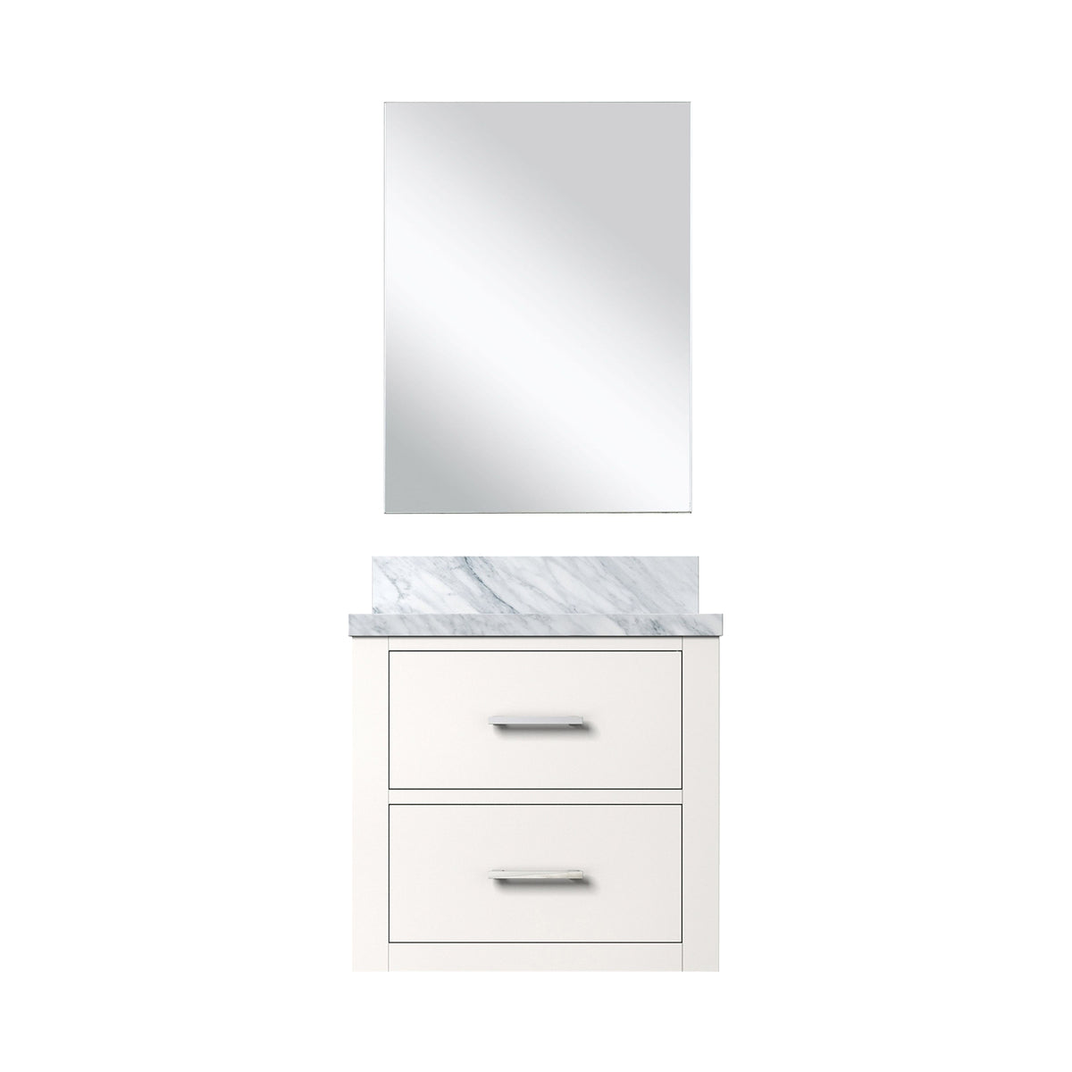 Lexora Castor 20 in. White Single Sink Bath Vanity