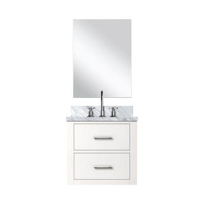 Lexora Castor 20 in. White Single Sink Bath Vanity