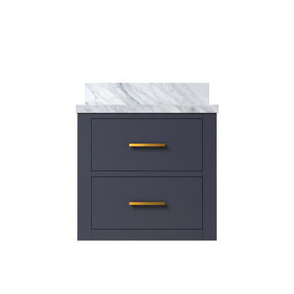 Lexora Castor 20 in. Blue Single Sink Bath Vanity
