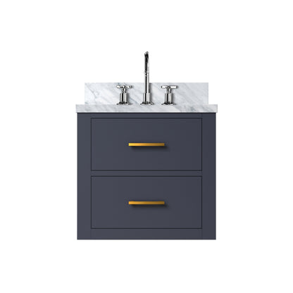 Lexora Castor 20 in. Blue Single Sink Bath Vanity
