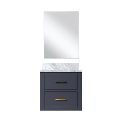 Lexora Castor 20 in. Blue Single Sink Bath Vanity