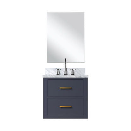 Lexora Castor 20 in. Blue Single Sink Bath Vanity
