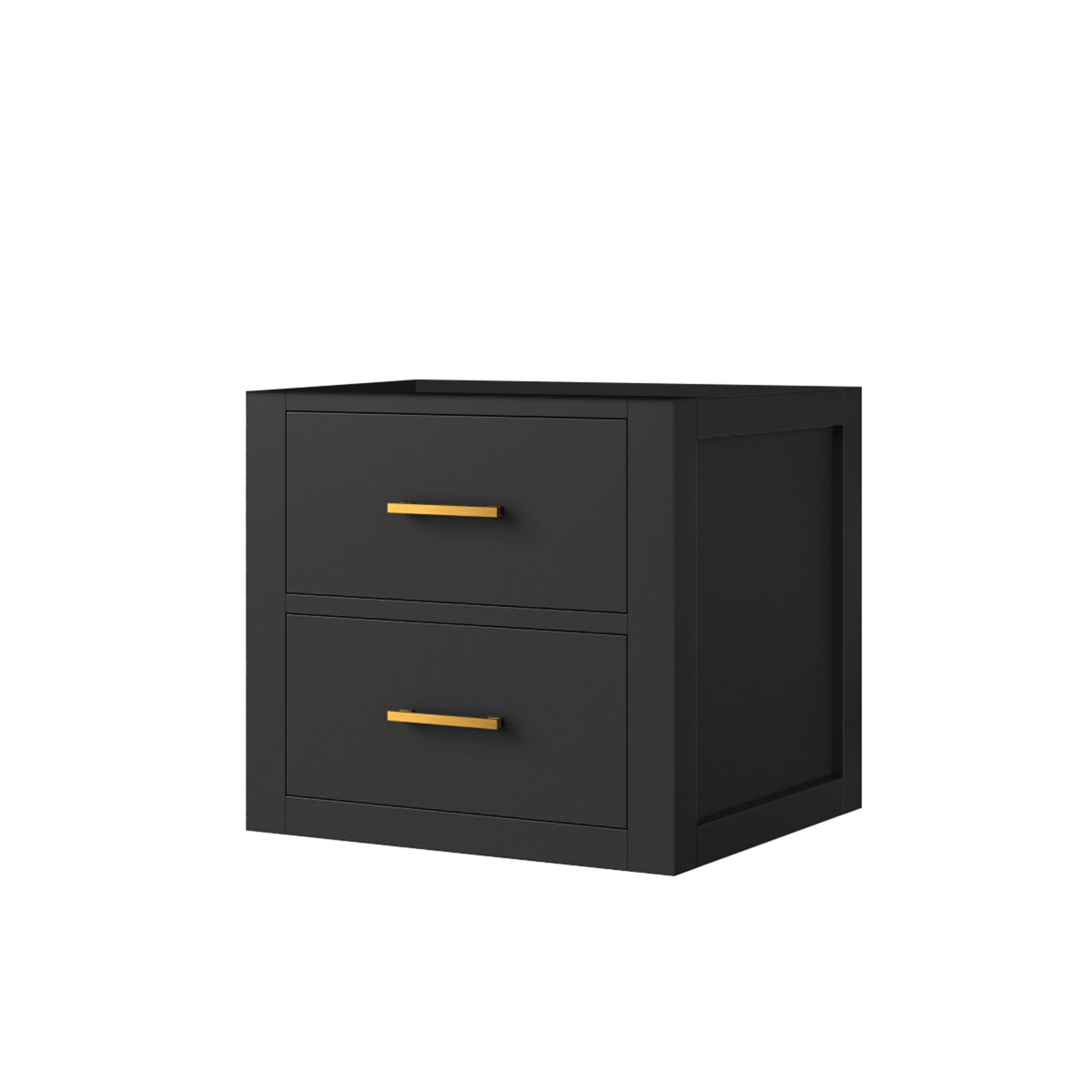 Lexora Castor 20 in. Black Single Sink Bath Vanity