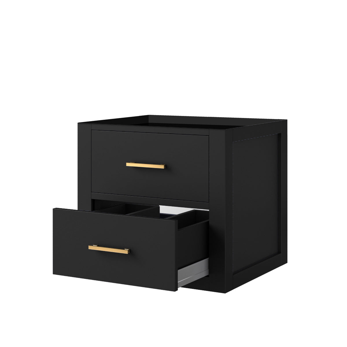 Lexora Castor 20 in. Black Single Sink Bath Vanity