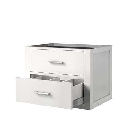 Lexora Castor 24 in. White Single Sink Bath Vanity