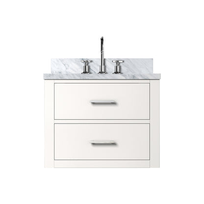 Lexora Castor 24 in. White Single Sink Bath Vanity