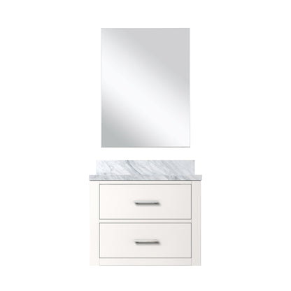 Lexora Castor 24 in. White Single Sink Bath Vanity