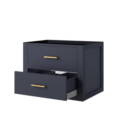 Lexora Castor 24 in. Blue Single Sink Bath Vanity