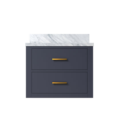 Lexora Castor 24 in. Blue Single Sink Bath Vanity