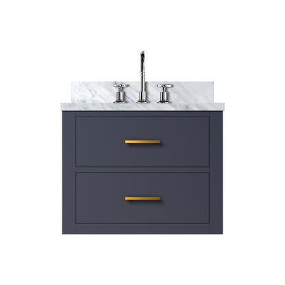 Lexora Castor 24 in. Blue Single Sink Bath Vanity