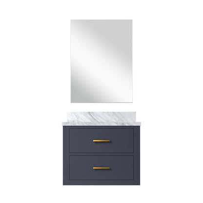 Lexora Castor 24 in. Blue Single Sink Bath Vanity
