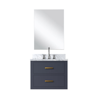 Lexora Castor 24 in. Blue Single Sink Bath Vanity