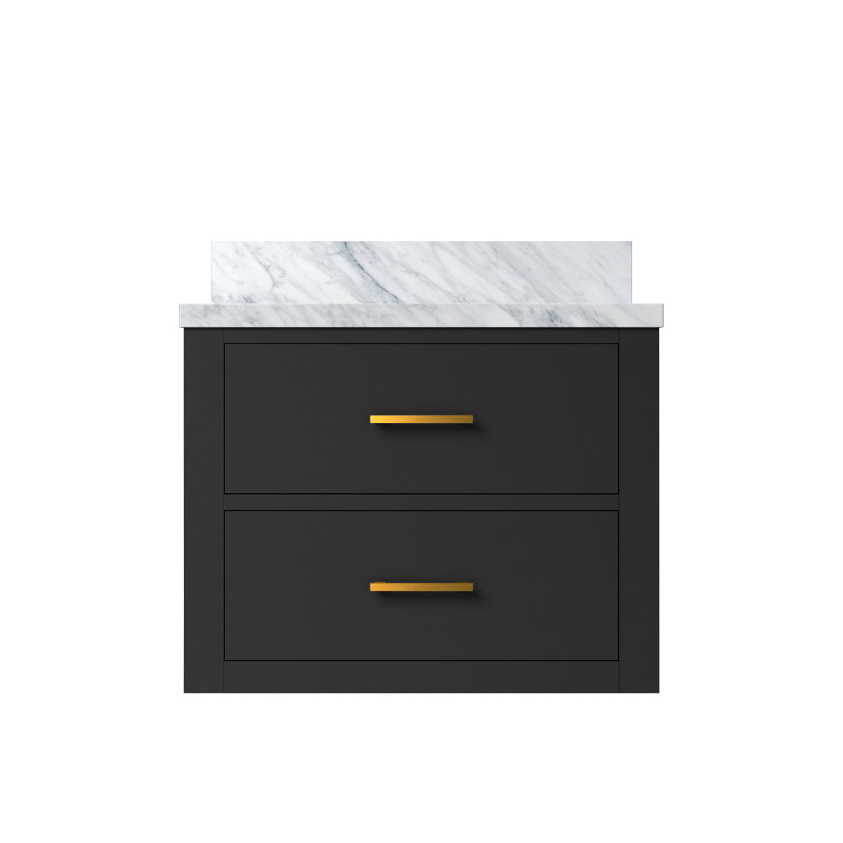 Lexora Castor 24 in. Black Single Sink Bath Vanity