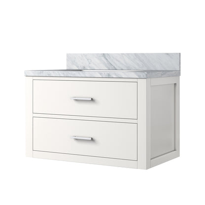 Lexora Castor 30 in. White Single Sink Bath Vanity