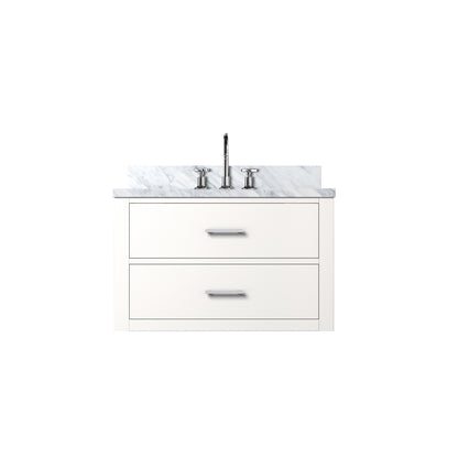 Lexora Castor 30 in. White Single Sink Bath Vanity