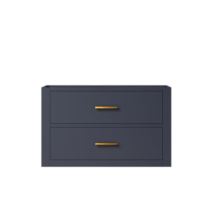 Lexora Castor 30 in. Blue Single Sink Bath Vanity