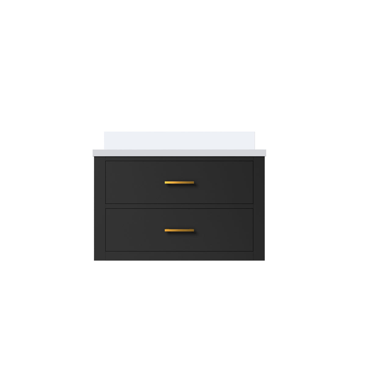 Lexora Castor 30 in. Black Single Sink Bath Vanity